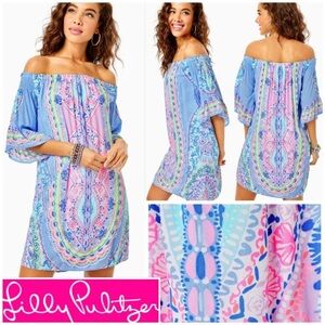 NWT Lilly Pulitzer Size XS Fawna Dress Multi Seaside Shindig